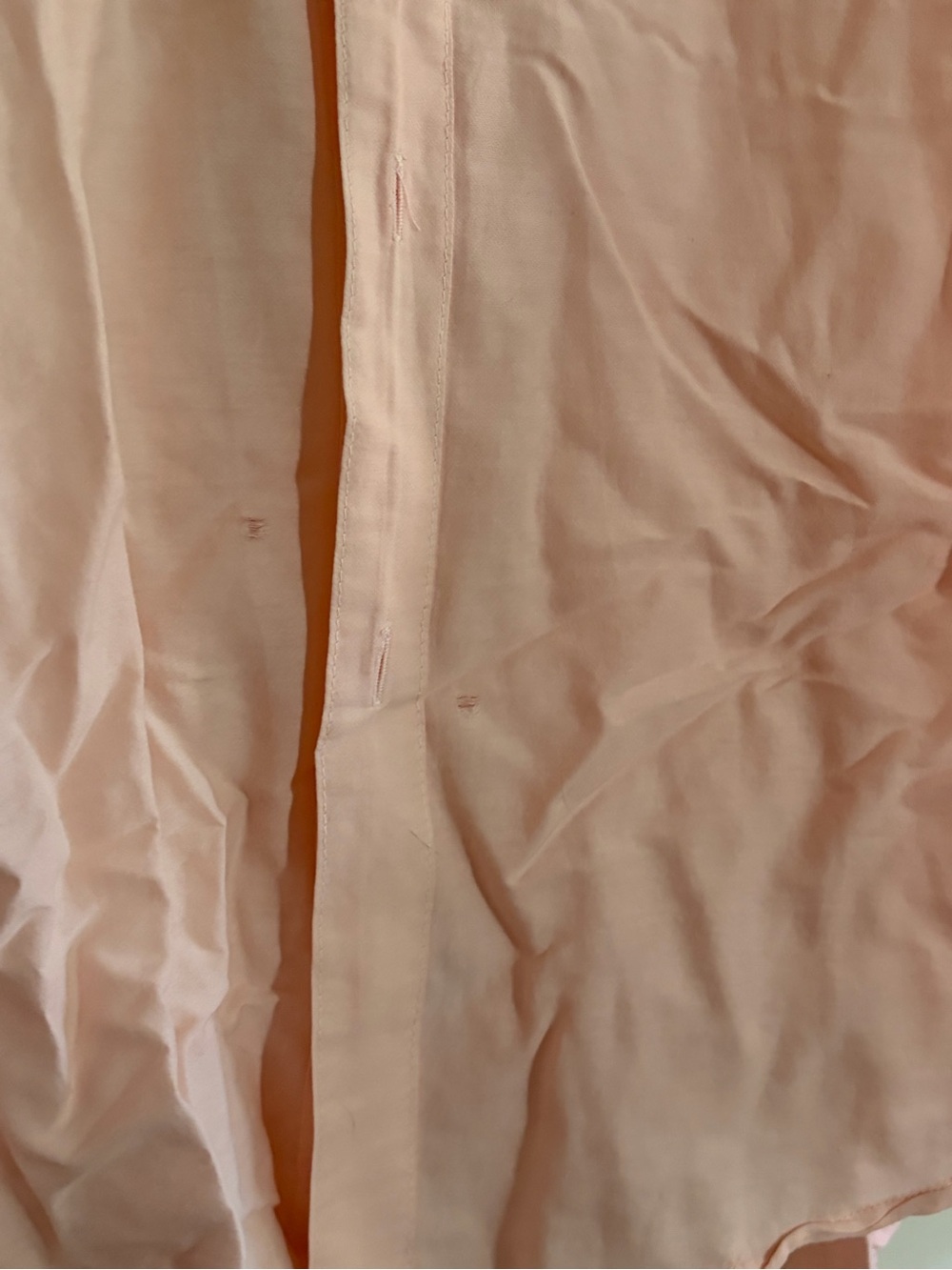 Steven Alan Pale Peach Button-Down Shirt - Picture 4 of 5